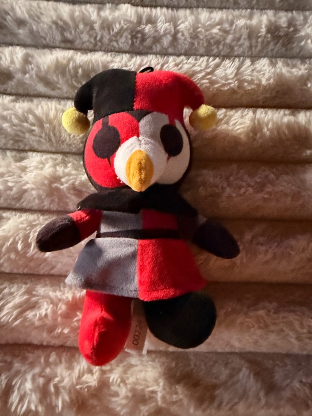 Plush Plague Doctor Jester Bird Plush - EUC